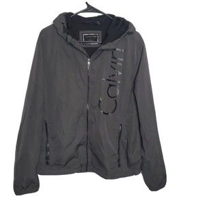 Calvin Klein water resistant windbreaker Size: M 100% polyester